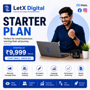 Starter Plan – Meta Ads Management (₹9,999 / Month)