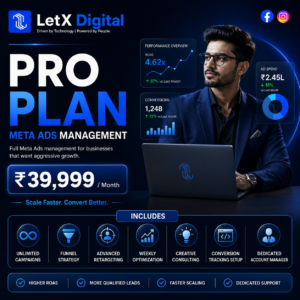Pro Plan – Meta Ads Management (₹39,999 / Month)