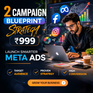 Meta Ads Campaign Blueprint – Two Campaign Strategy (₹999)