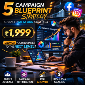 Meta Ads Campaign Blueprint – Five Campaign Strategy (₹1,999)