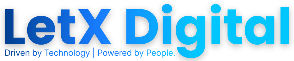LetX Digital logo – digital marketing and Meta ads agency